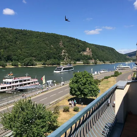 Rheinblick Rüdesheim nad Renem